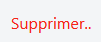 Bouton supprimer